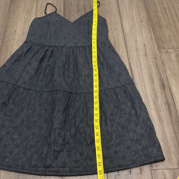 Vila cami mini dress in black quilted - Picture 13 of 14